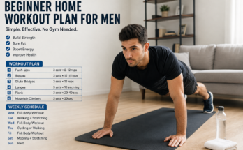 Beginner Home Workout Plan for Men